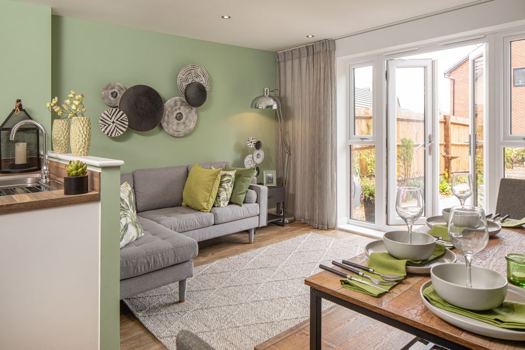 Property photo 2 of 9 Dining/Family Area In The Haversham 4 Bedroom Home