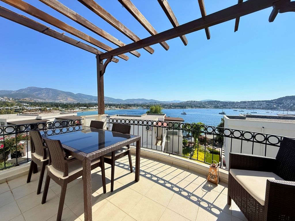 Property photo 1 of 23 Sea-View Bodrum Property For Sale In Bitez - Sea View Balcony