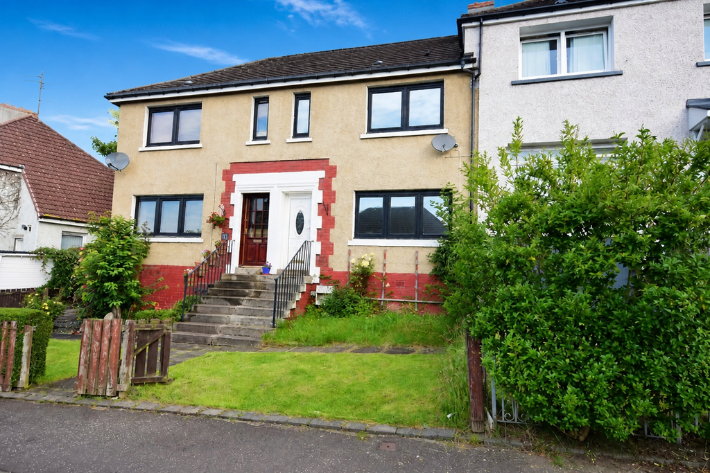 Property photo 1 of 13 3 Bed Terraced House For Sale Clapperhow Road, Motherwell ML1