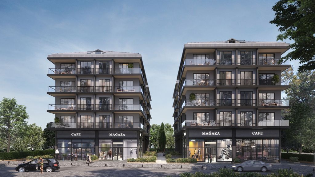 Property photo 1 of 14 Sizeable Istanbul Duplex Apartments For Sale In Kagithane - Modern Residential Apartment Complex