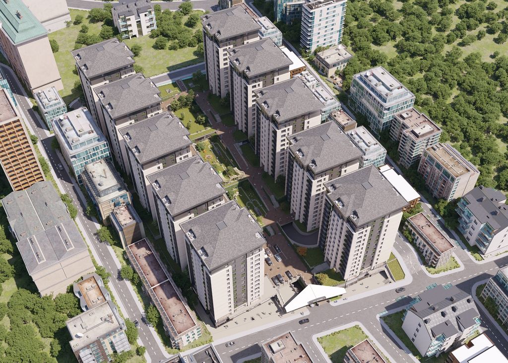 Property photo 3 of 22 Urban Istanbul Investment Property For Sale - Arial View Over Complex