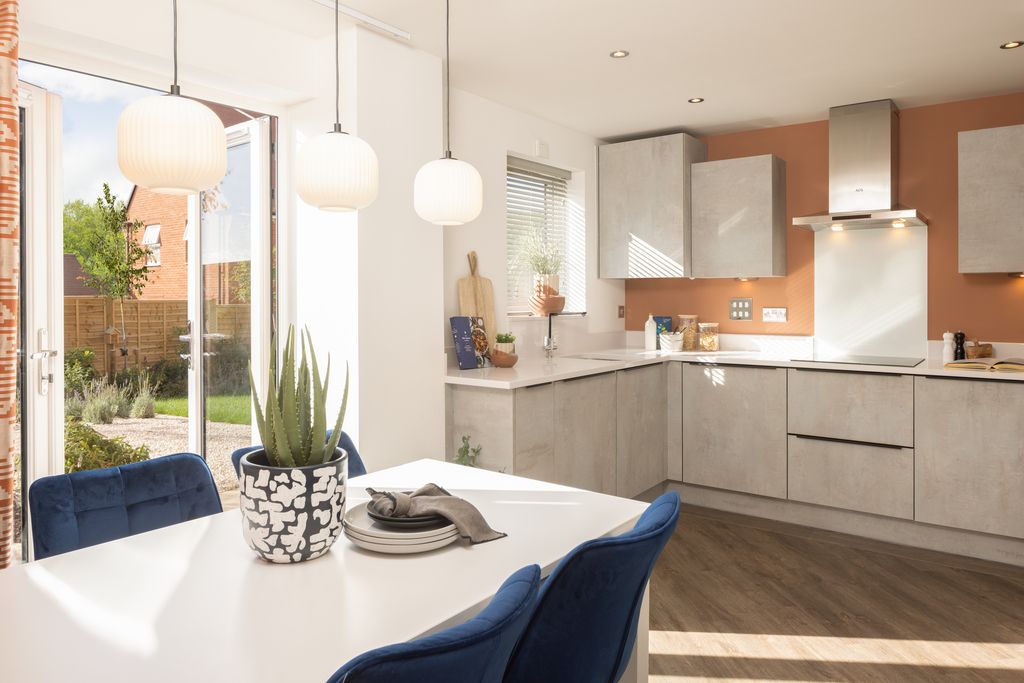 Property photo 2 of 8 Internal Image Of The Kitchen And Dining Room In The Curdridge