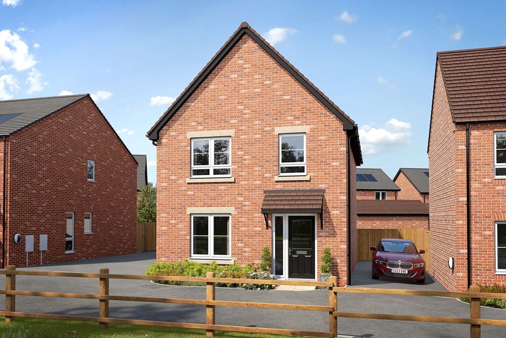 Property photo 1 of 12 CGI Of The 4 Bed Ayleford