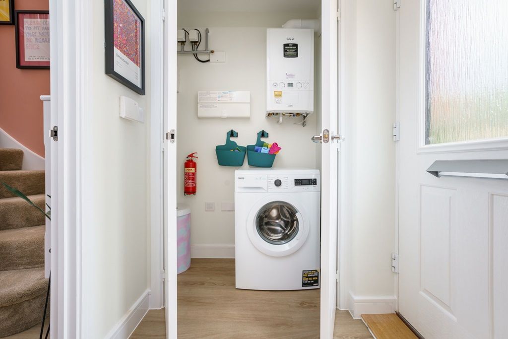 Property photo 3 of 14 The Hallway Storage Is The Perfect Hiding Place For Your Washing Machine