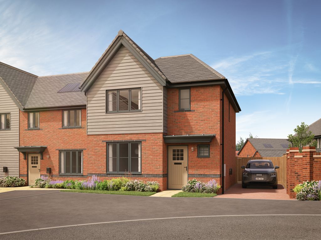 Property photo 1 of 10 A Modern Brick And Wood Townhouse With A Driveway And Car Sits In Front Of A Clear Blue Sky With Wis