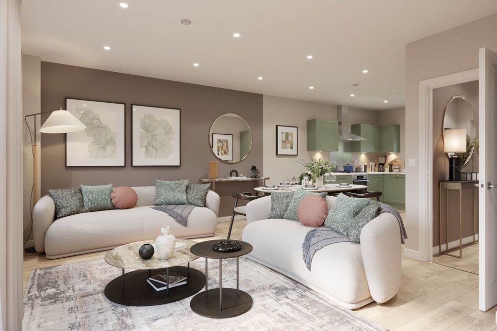 Property photo 1 of 11 Stylish Open-Plan Living And Dining Area Designed For Everyday Living And Entertaining