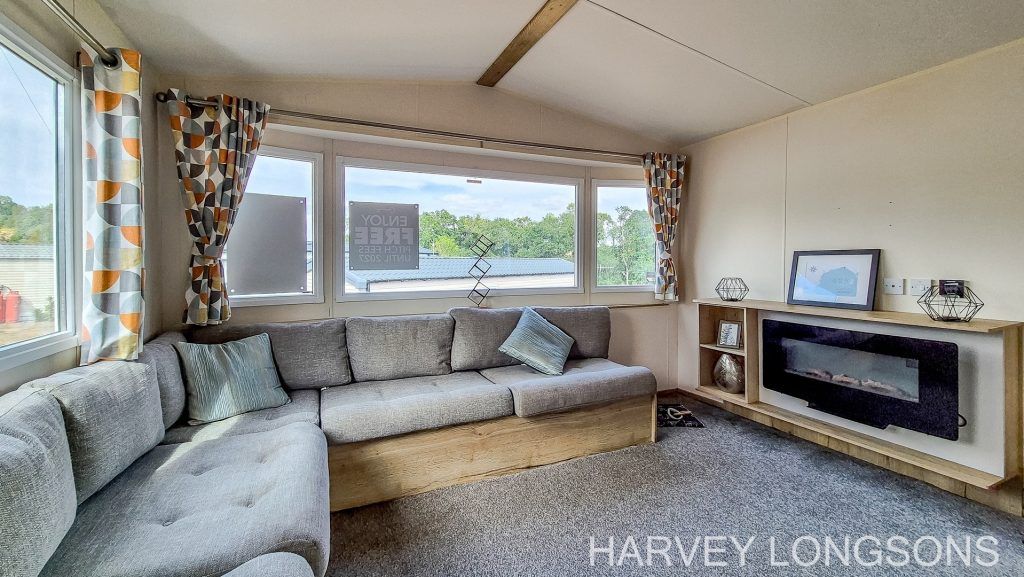 Property photo 2 of 16 Abi Trieste 2019 Wood Farm Lounge Electric Fire