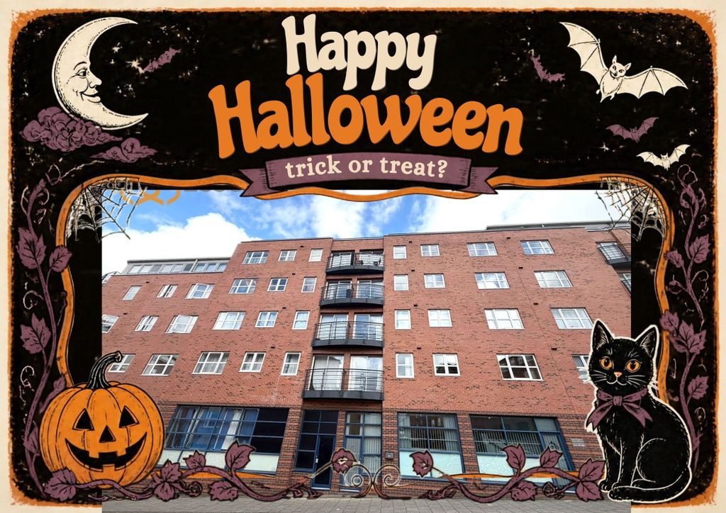 Property photo 1 of 18 Orange Simple Happy Halloween Instagram Post-43