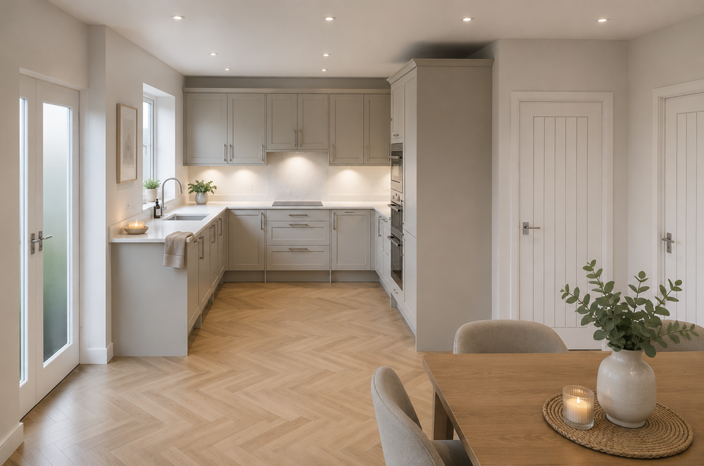Property photo 3 of 5 Plot 1 Kitchen CGI