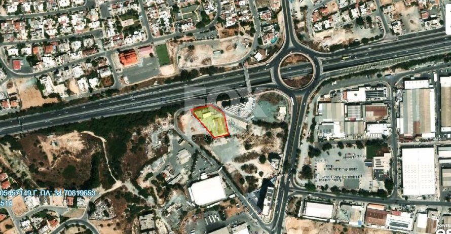 Property photo 1 of 2 Prime Commercial Land For Sale In Agios Athanasios Limassol