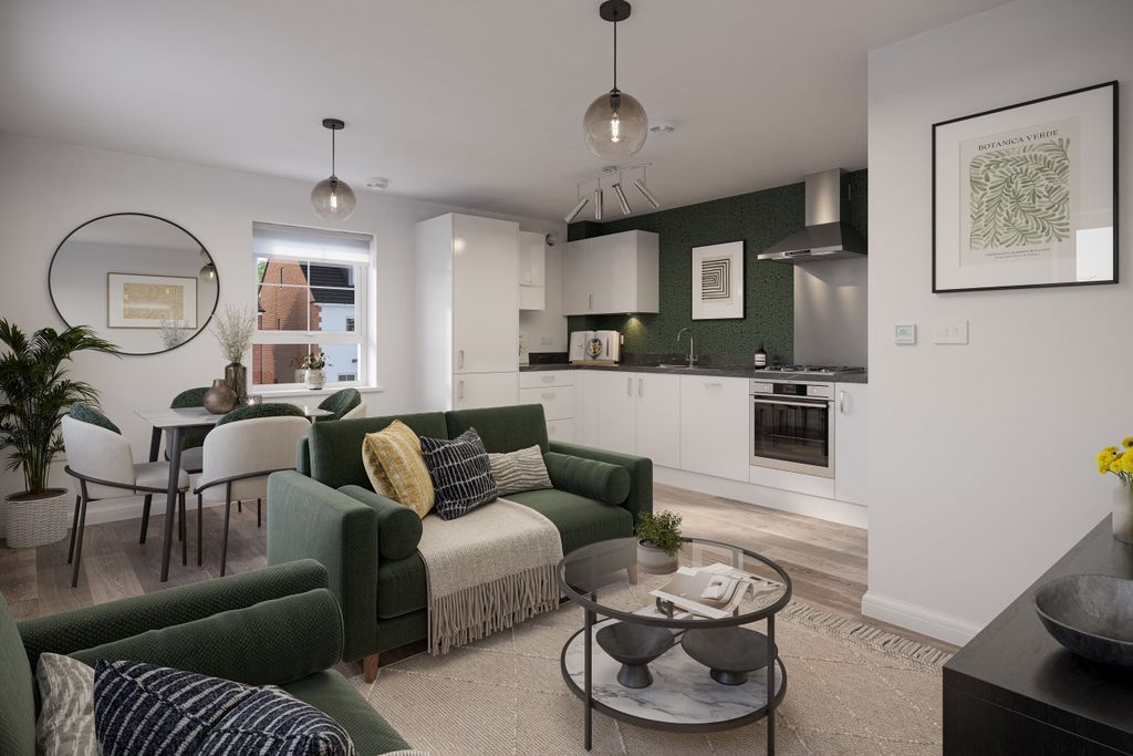 Property photo 2 of 4 Internal Shot Of The Hunston Kitchen Living Diner