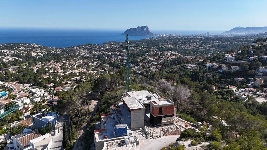 Property photo 1 of 18 Under Construction: Luxury Modern Villa With Stunning Sea Views In Moraira For Sale