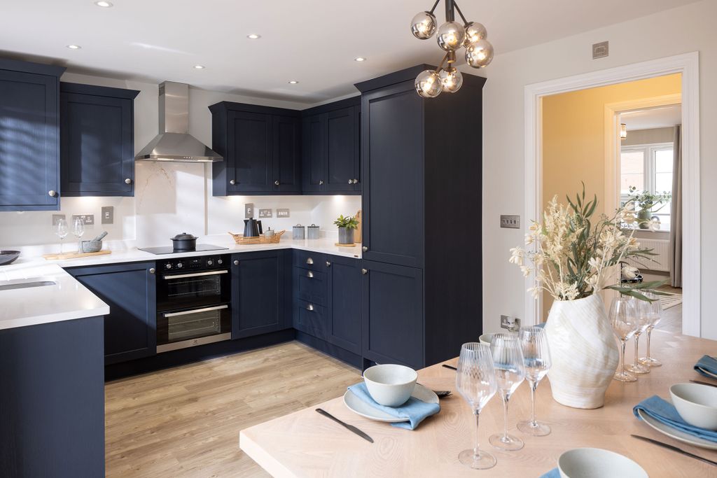 Property photo 2 of 8 Modern Kitchen In The Ellerton 3 Bedroom Home