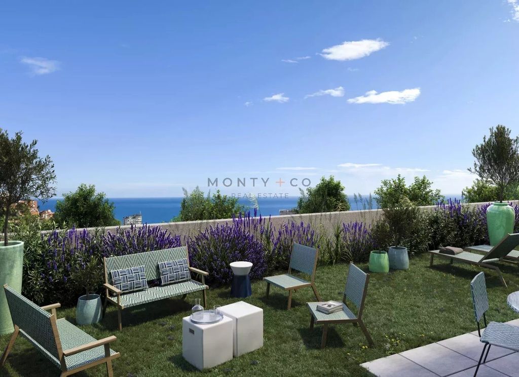 Property photo 1 of 5 Sale Apartment 3 Bedrooms With Sea View In Beausoleil - Brand New, Garden, Terrace