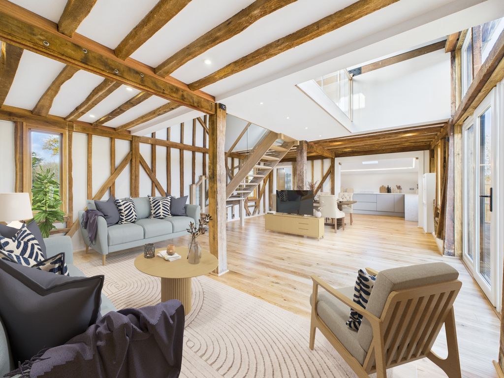 Property photo 2 of 22 Living Area To Kitchen Staged