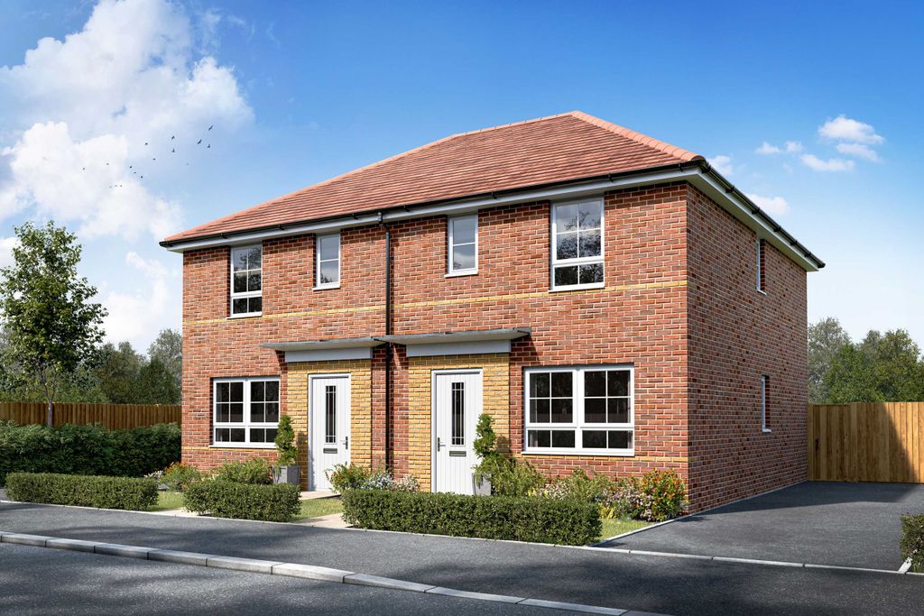 Property photo 1 of 7 Exterior CGI View Of Our 3 Bed Ellerton Home