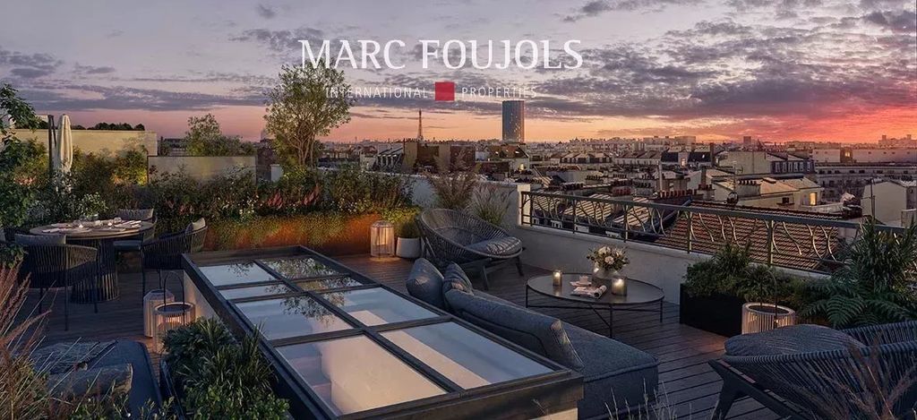 Property photo 1 of 16 Levallois – New Luxury 5-Room Duplex With Rooftop Terrace And Panoramic Views