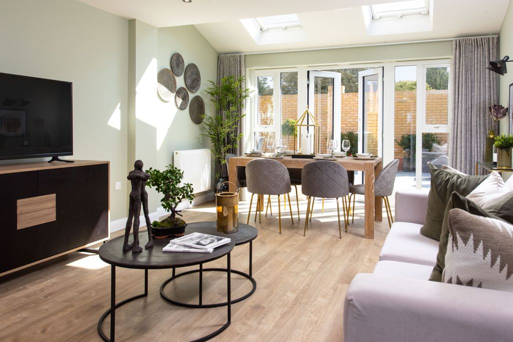 Property photo 1 of 8 Elsworth Ground Floor Open Plan Living Area With French Doors