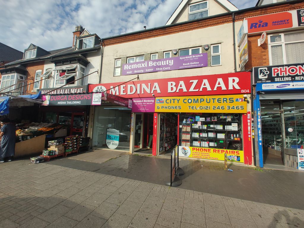 Property photo 1 of 7 Medina Bazaar, Retail Shop To Let Stratford Road, Sparkhill, Birmingham, B11 4Bs