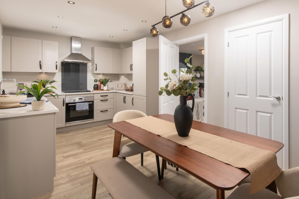 Property photo 2 of 9 Internal Image Of The Collaton Open Plan Kitchen