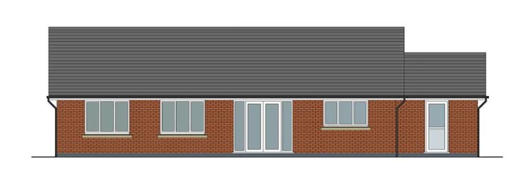 Property photo 3 of 11 Rear Elevation Of The New Bungalows