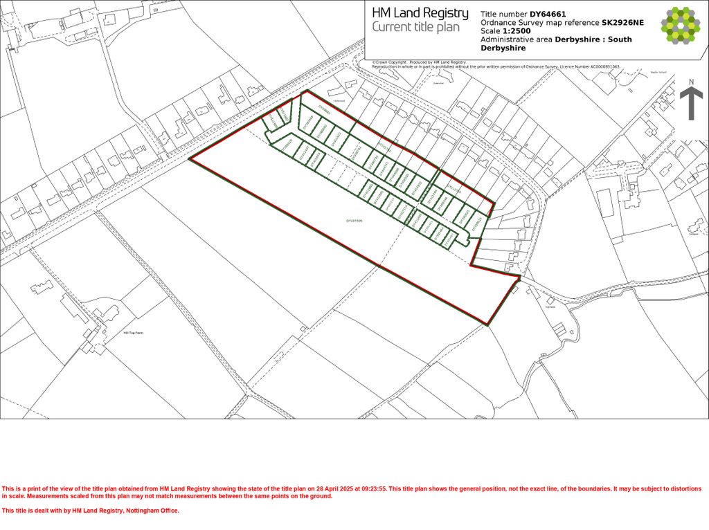 Property photo 3 of 10 Title Plan View - Dy64661 (6)_Page-0001