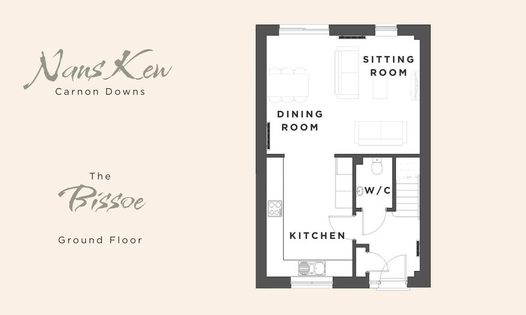 Property photo 2 of 6 Nans Kew _ Ht04 Bissoe Ground Floor.Png