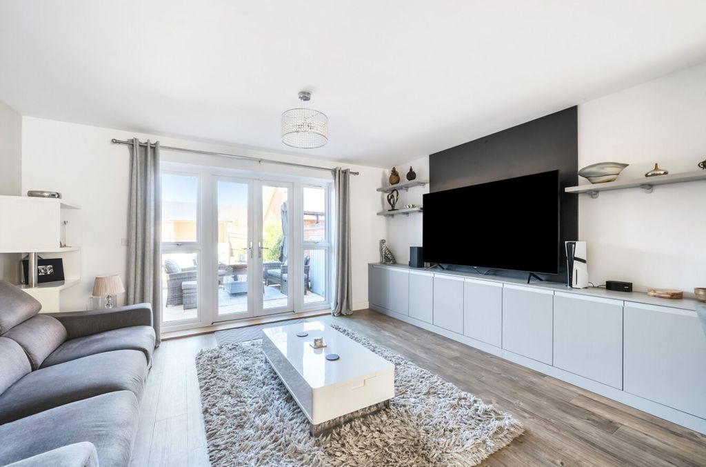 Property photo 3 of 12 Living Area With Bespoke Media Centre