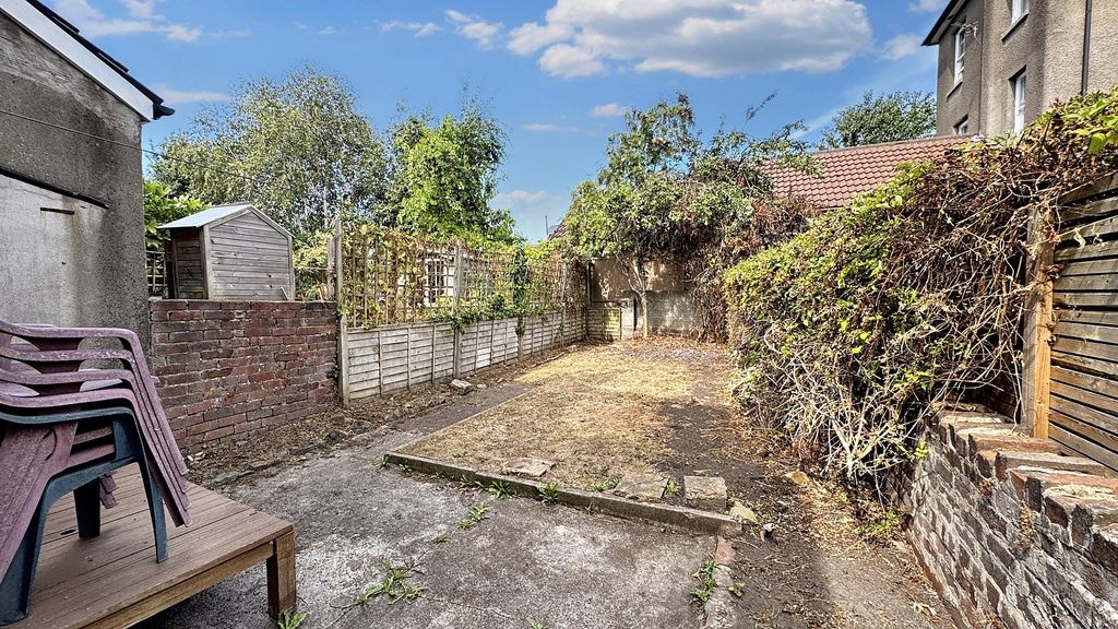 Property photo 2 of 6 Sunny Private Rear Garden With Paved Seating Area,...