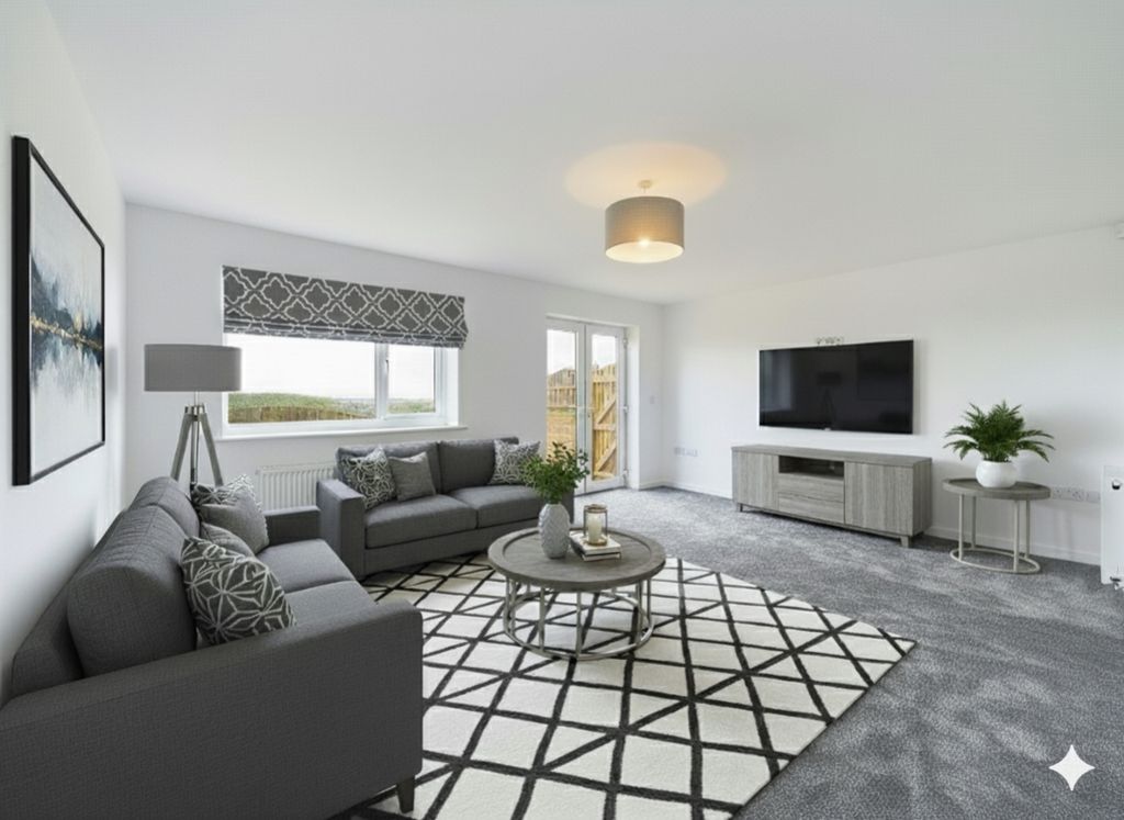 Property photo 3 of 23 Virtually Staged Living Room Showing How This Room