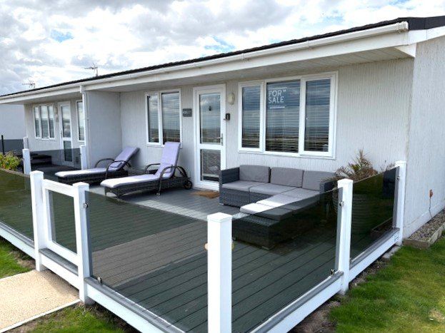 Property photo 1 of 18 2 Bedroom Semi-Detached Holiday Chalet With Incredible Front Line Sea Views.  Fully Furnished With All Contents Included