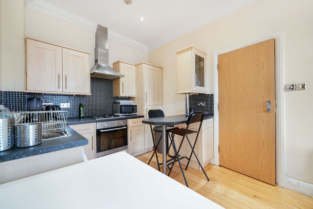 Property photo 2 of 15 Bright And Modern Kitchen Featuring Light Wood Cab...