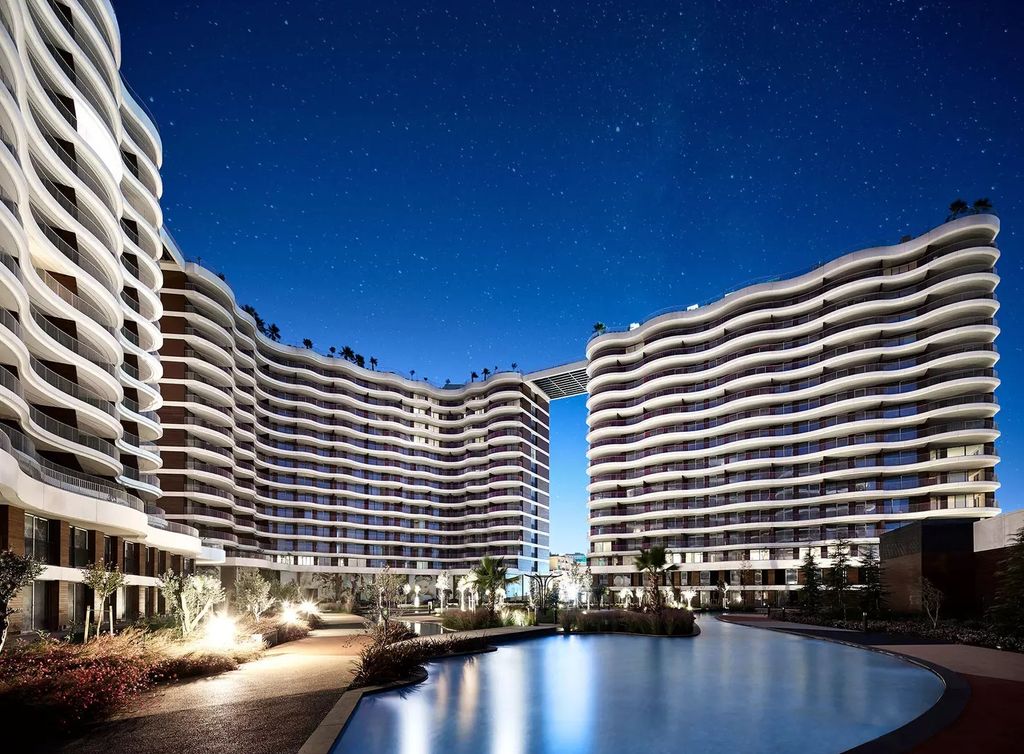Property photo 1 of 15 A Modern Three-Bedroom Apartment For Sale In Istanbul - Main View Of The Apartment Complex