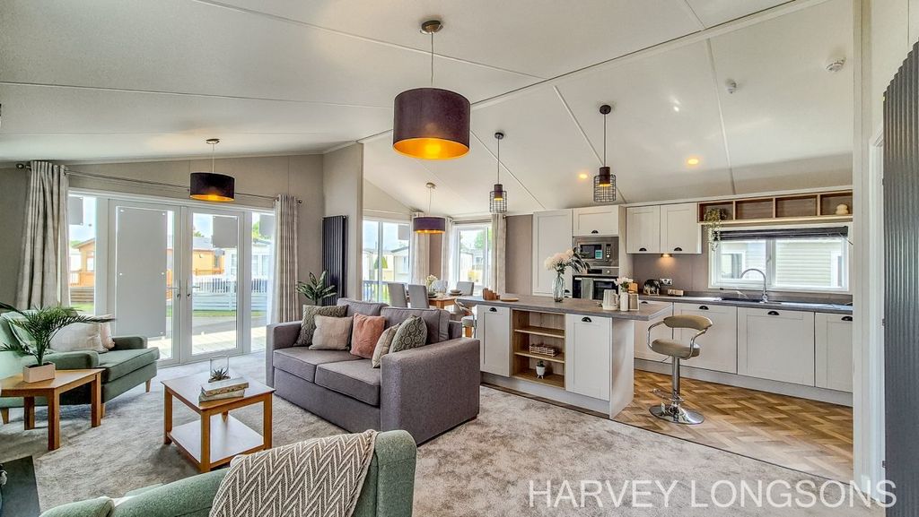Property photo 2 of 24 Open-Plan Lounge And Kitchen Inside The Sunseeker Stonegate