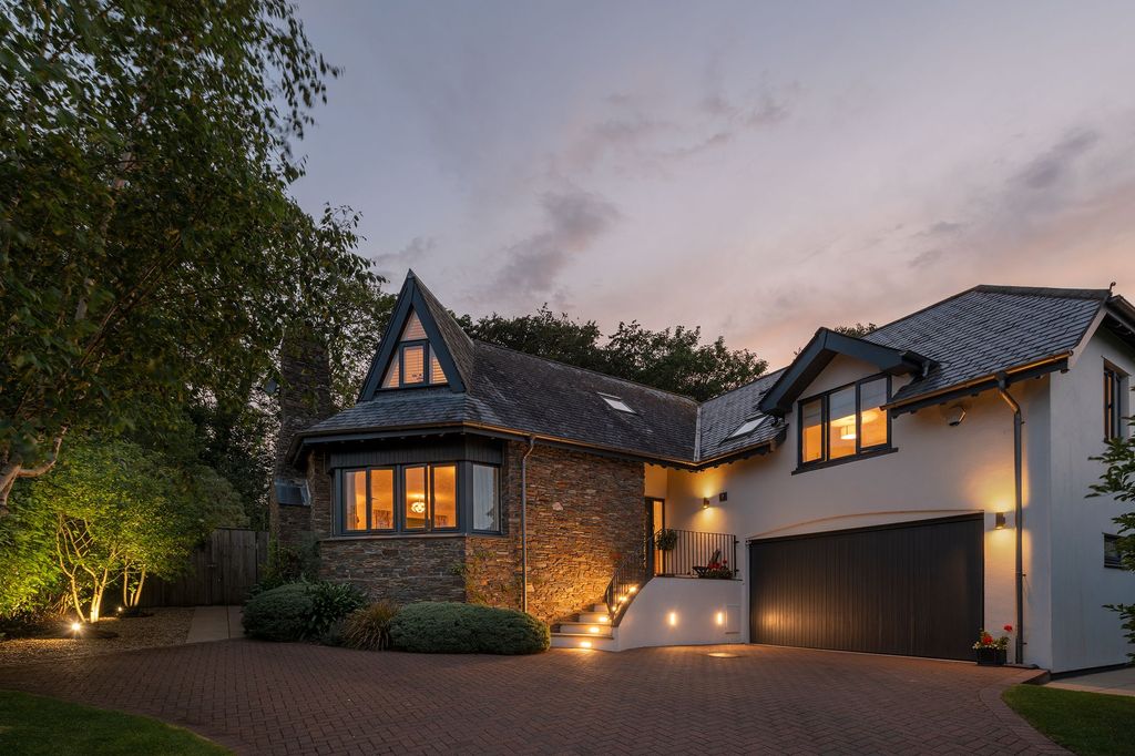 Property photo 1 of 18 Twilight Front Elevation_7 Manor Court, Stoke Fleming, Dartmouth