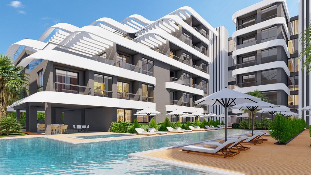 Property photo 1 of 15 Off-Plan Antalya Apartments In Altintas For Sale - A Contemporary Complex With Social Facilities