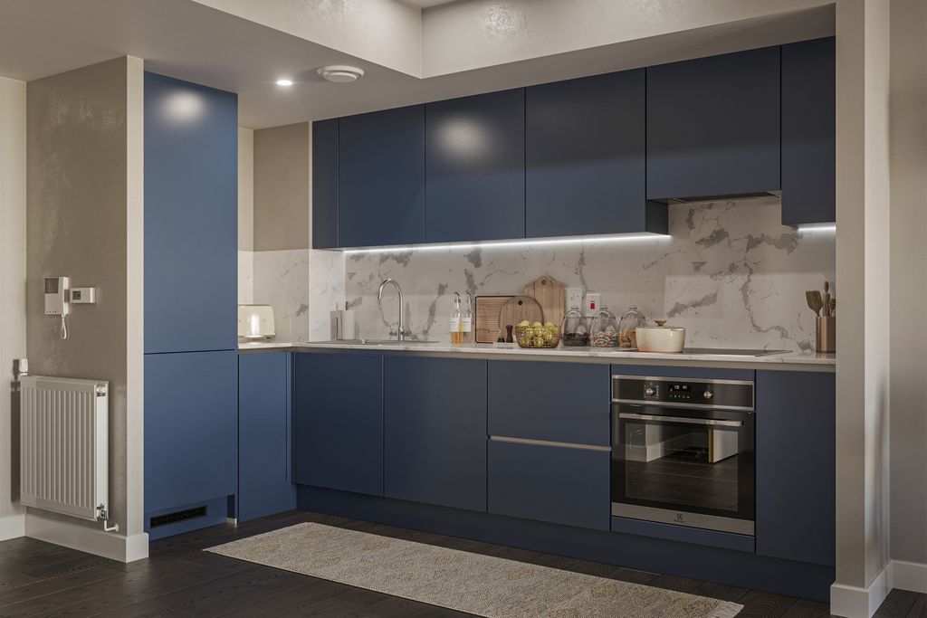 Property photo 3 of 6 Kitchen CGI - Bradbury Apartments