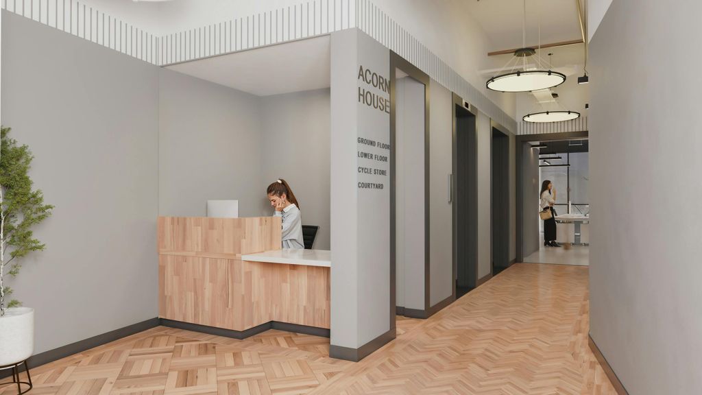 Property photo 2 of 12 Acorn House, 314 - 320 Gray's Inn Road, London WC1X 8Dp - Reception.Jpg