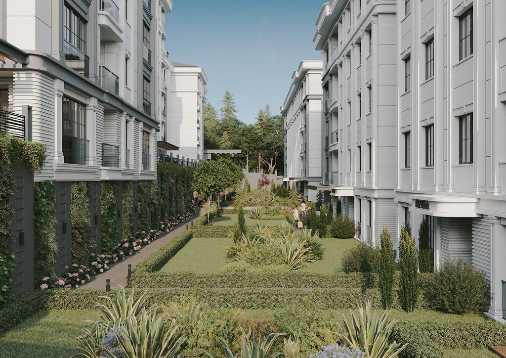 Property photo 2 of 24 Luxury Istanbul Apartments For Sale - Lush Green Gardens