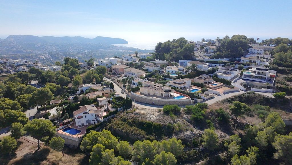 Property photo 1 of 15 Good-Sized Plot For Sale In Benimeit, Moraira With Panoramic Valley And Mountain Views, Close To Amenities And Moraira Town And Beaches.