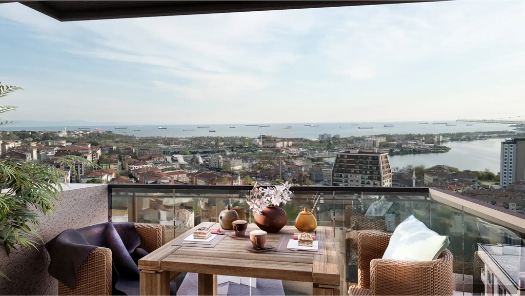 Property photo 1 of 13 European Istanbul Property For Sale - Sea And Lake View Balcony