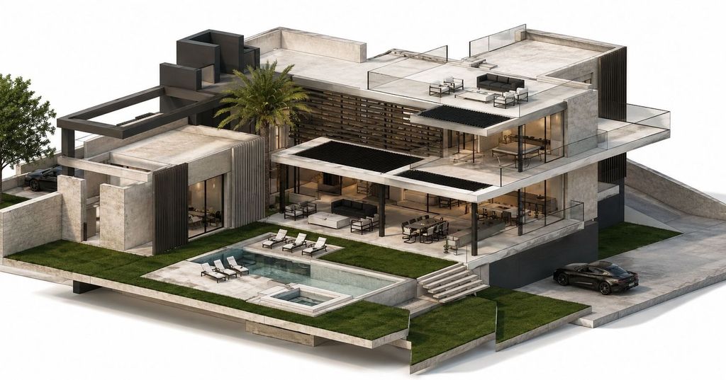 Property photo 1 of 11 Under Construction - Luxury Contemporary 4+1 Bedroom Villa With Lake Views In Quinta Do Lago