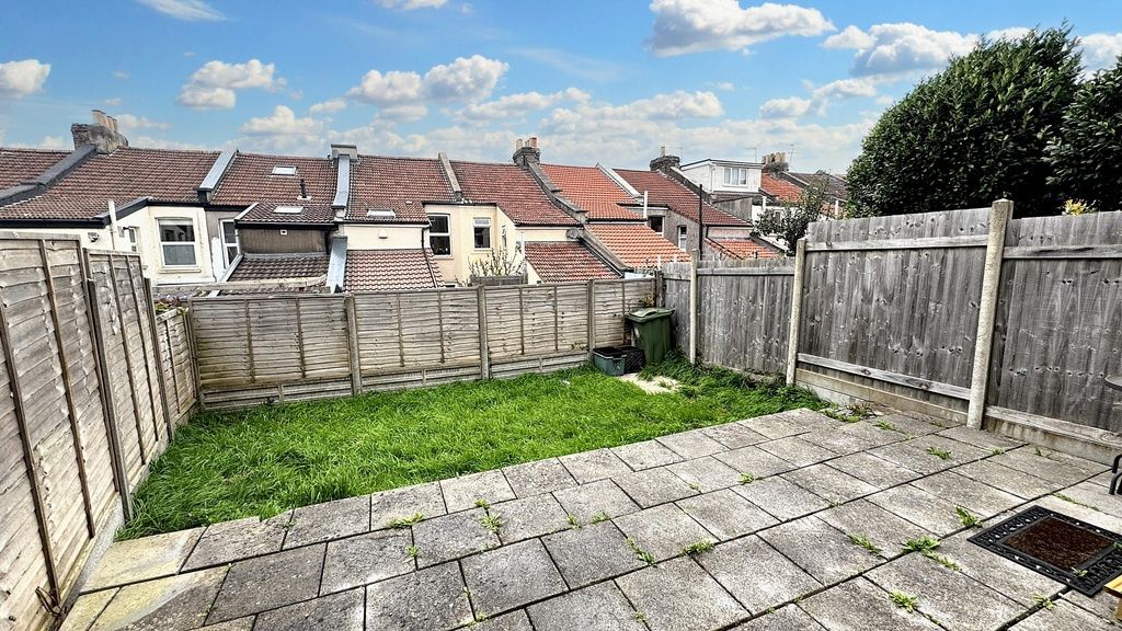 Property photo 3 of 15 Sunny Rear Garden With A Paved Patio Area Leading ...