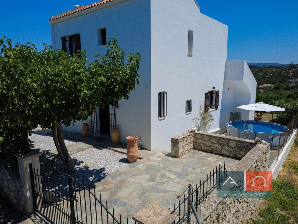 Property photo 1 of 63 3Bed Detached Villa With Mountain & Sea Views For Sale In Tsivaras Apokoronas