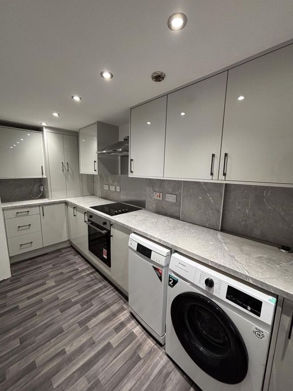 Property photo 3 of 10 Modern, Well-Maintained Kitchen With Sleek White c...