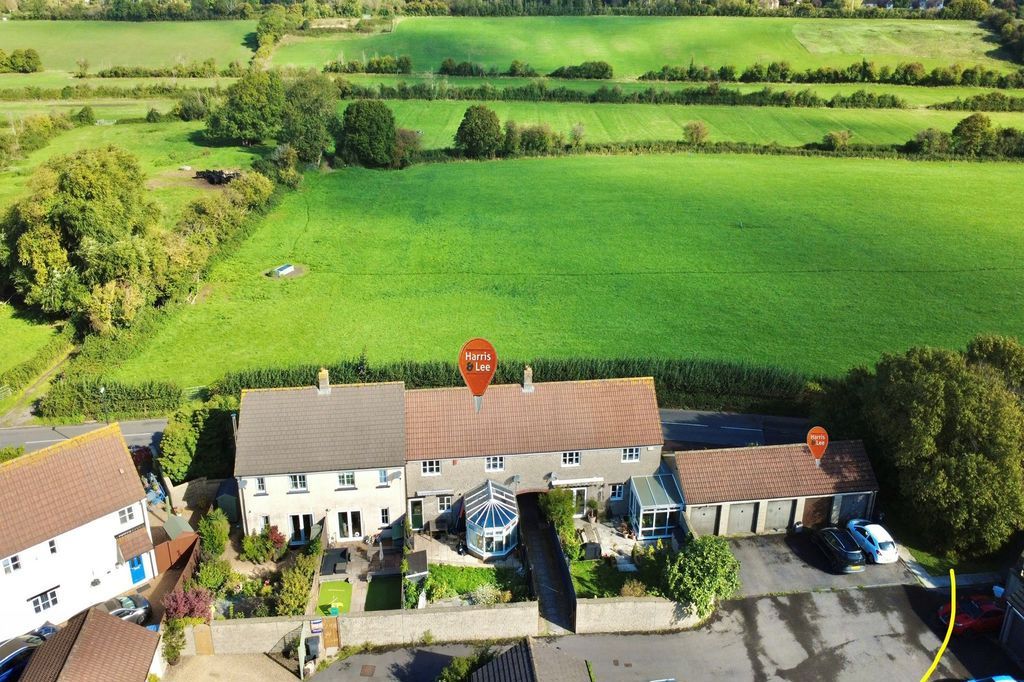 Property photo 2 of 22 Aerial Rear House & Garage