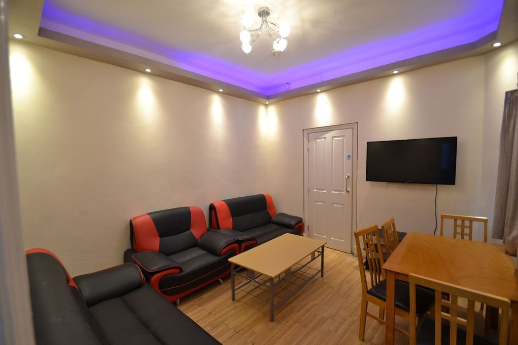 Property photo 1 of 30 Modern Living Room With Comfortable Black And Red ...