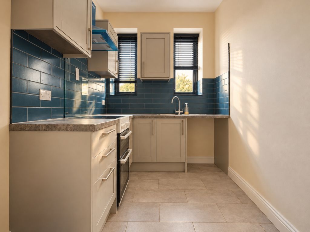 Property photo 2 of 6 Warm Sunlit Galley Kitchen