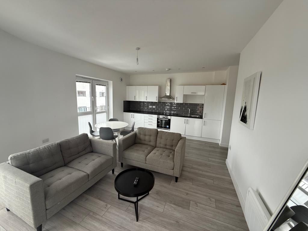Property photo 2 of 6 Open Plan Kitchen Living Room With Modern Fitted Kitchen