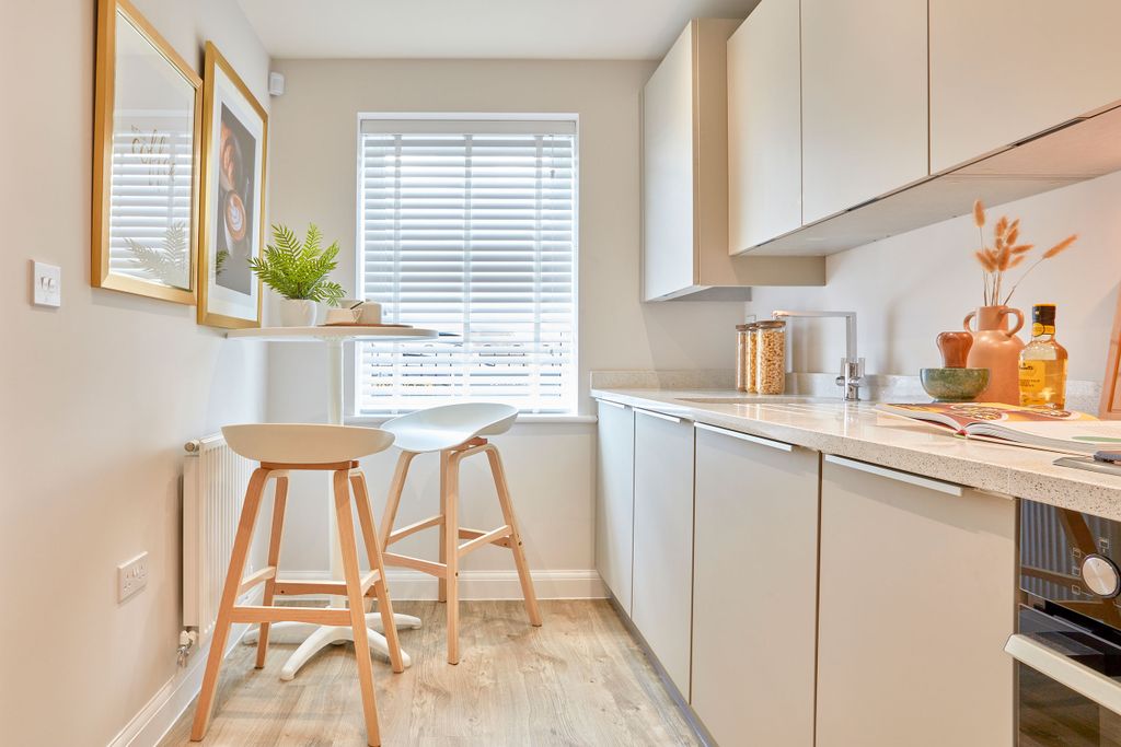 Property photo 2 of 7 Modern Kitchen In The Norbury 3 Bedroom Home